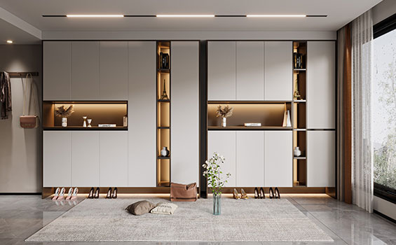 Modern Minimalist Wardrobe Entryway Shoe Cabinet