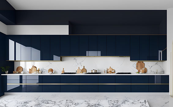In-Line Modular Kitchen