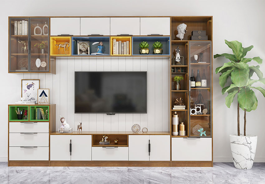 Modern Tv Unit with Storage